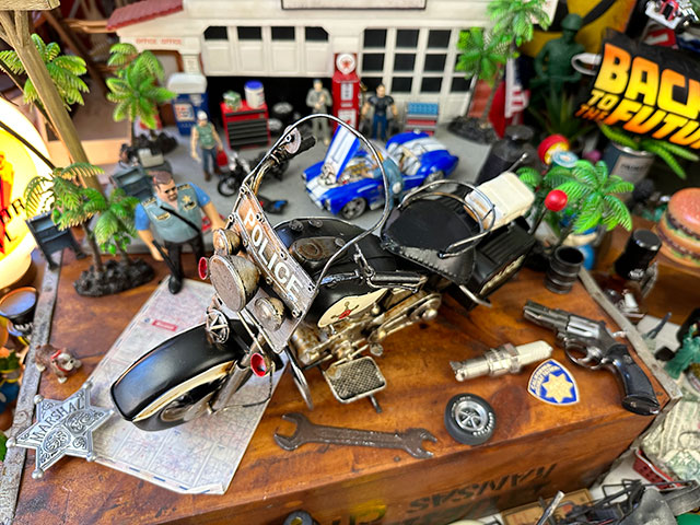 ハーレー ブリキオブジェ （ポリス仕様）の通販・販売 | アメリカ雑貨