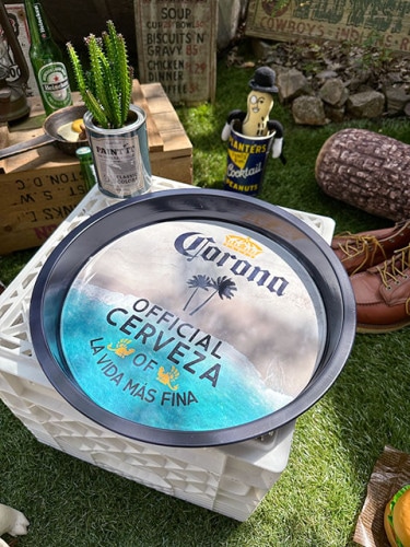 Corona Extra コロナビール　パブミラー 楽天市場】コロナビール パブミラー CORONA EXTRA 木枠付き 送料