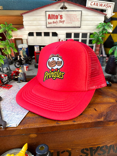 プリングルズ メッシュキャップ （レッド） 帽子色＝レッドの通販