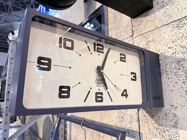 ダルトン　ダブル フェイス クロック レクタングル　ブラック DULTON ONLINE SHOP | DOUBLE FACE CLOCK RECTANGLE BLACK(BLACK