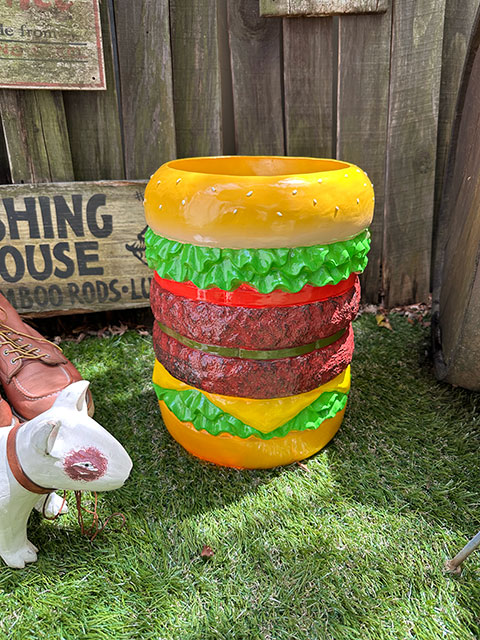 ハンバーガー フラワーポット ゴミ箱 傘立ての通販・販売 | アメリカ
