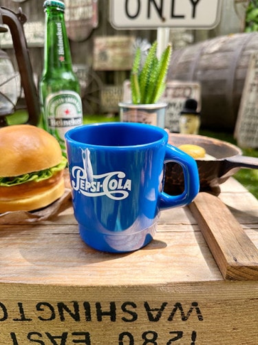 ペプシ　スタッキングマグ　（ネイビー）　単品|ドリンク系カンパニーグッズ|カンパニーグッズ