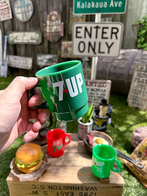 7UP セブンアップ スタッキングマグ (3個セット)の通販・販売 7UP セブンアップ スタッキングマグ (3個セット)の通販・販売