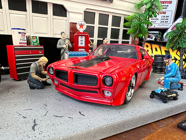 【JADA】ポンティアック ファイヤーバード 1/24 モデルカー 超希少! Jada 1972年 ポンティアック ファイヤーバード ダイキャスト