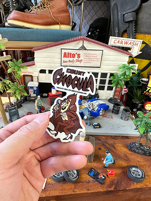 ジェネラルミルズ モンスターシリアル ステッカー （カウントチョ