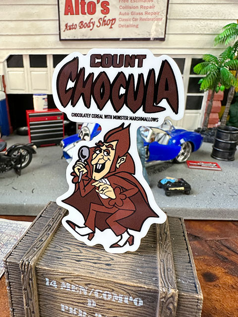 ジェネラルミルズ モンスターシリアル ステッカー （カウントチョ