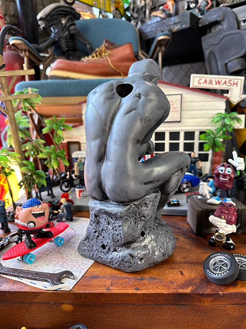 ロダン「考える人」インセンスホルダー お香立ての通販・販売