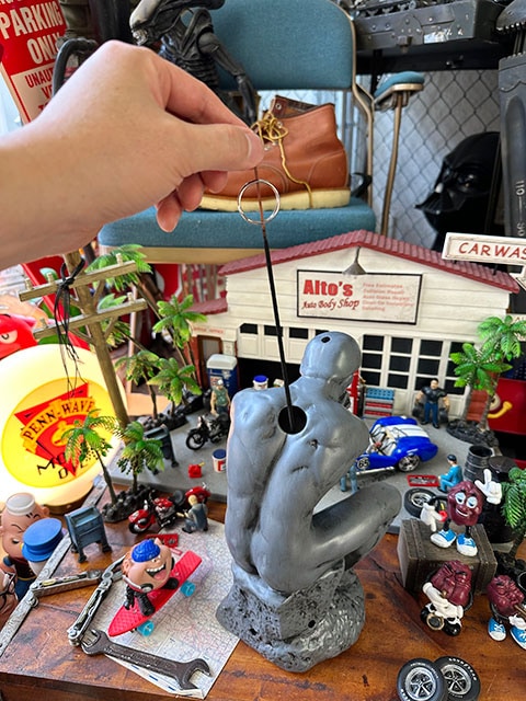 ロダン「考える人」インセンスホルダー お香立ての通販・販売