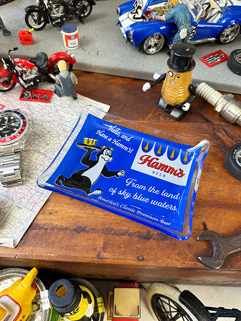 【非売品】アメリカンウエイトレス等身大パネル　ローランド キャムジェット販促物 ヴィンテージアドバタイジング ガラストレイ （ハムズビアー