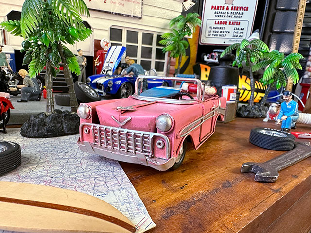 サーフベルエア ブリキオブジェ （ピンク）の通販・販売 | アメリカ