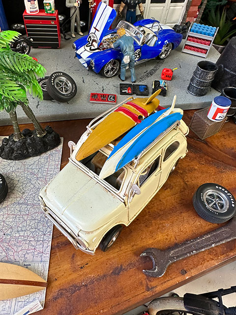 ブリキのおもちゃ　フィアット500 楽天市場】ブリキのおもちゃ（carrier car) 27552 FIAT 500