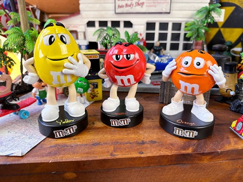 m&m's　ダイキャストメタルフィギュア　（3体セット）|m&m'sグッズ|カンパニーグッズ