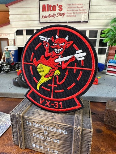 U.S.ネイビー　VX-31 ダストデビル　ミリタリーワッペン　トップガン　マーヴェリック　トム・クルーズ|ミリタリー|ワッペン