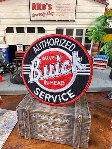 ビュイック　ワッペン　Buick|ワッペン|男の秘密基地作りに！ガレージング雑貨