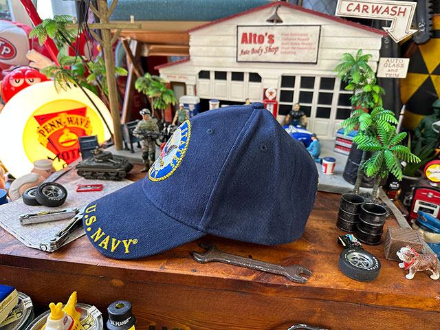 ミリタリーキャップ （U.S.ネイビー）の通販・販売 | アメリカ雑貨の