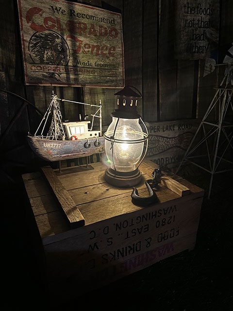 ライト・ランタン WWW_WOODHANGER ヴィンテージ LEDランタン ウッドベースの通販・販売 | アメリカ