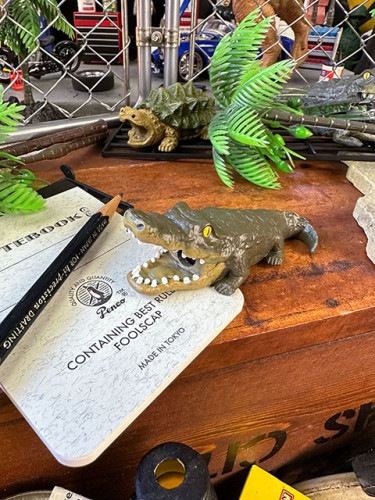 ガブッと噛みつく　アニマル　鉛筆削り　（ワニ）|文房具/ボールペン/フォトフレーム|もはや店長すら迷子になるアメ雑ジャングル