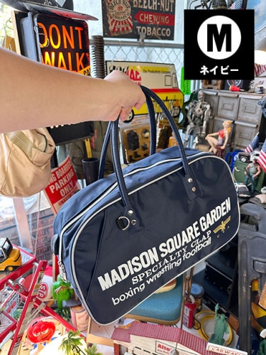 マジソンバッグ　Mサイズ　18L　（ネイビー）　USBポート装備　キャリーオンバッグ対応|バッグ/トート/リュック/ポーチ|男の秘密基地作りに！ガレージング雑貨