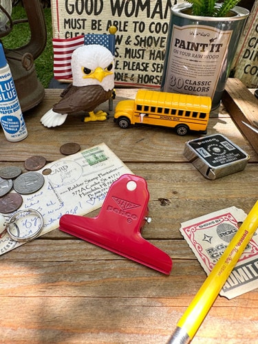 PENCO　ペンコ　クランピークリップ　カラー　Sサイズ　（レッド）　単品　HIGHTIDE　ハイタイド|文房具/ボールペン/フォトフレーム|もはや店長すら迷子になるアメ雑ジャングル