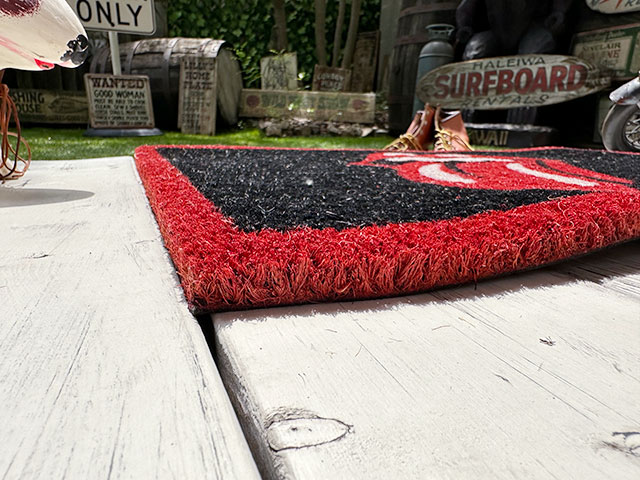 ローリングストーンズ オフィシャル ドアマット （Lips & Tongue