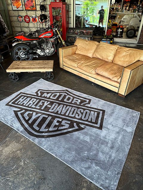 ハーレーダビッドソン バー＆シールド エリアラグ （Lサイズ） 240cm