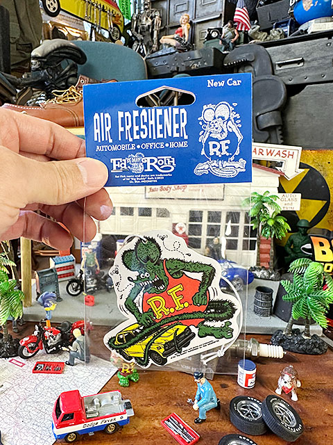 ラットフィンク エアーフレッシュナー （マッスルカー） ニューカーの