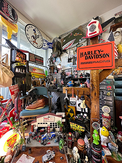 ハーレーダビッドソン レーシング エンボスティンサイン （ブラック