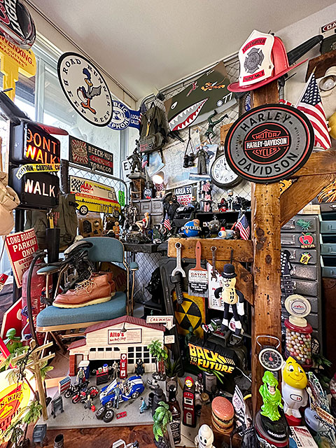 ハーレーダビッドソン B&S ヴィンテージ ラウンド型 エンボス