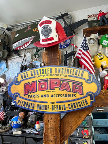 MOPAR　モパー　レンチキュラー　サインボード|ガレージ看板/サインプレート|男の秘密基地作りに！ガレージング雑貨