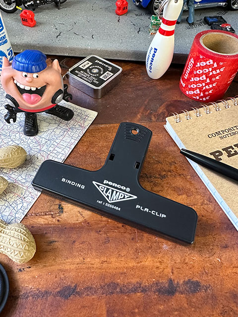 PENCO ペンコ プラクリップ （ブラック） 単品 袋留め ペーパー