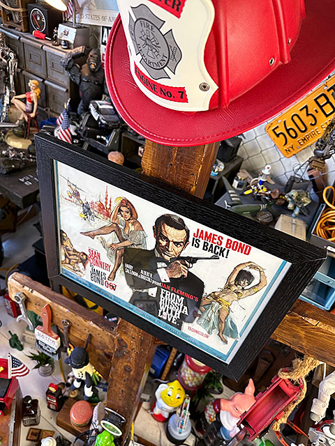 映画 007 ジェームズ・ボンド ショーン・コネリー フレームアートの