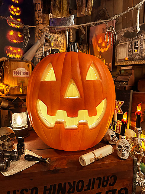 パンプキンランタン ラウンド 45.5cm （XLサイズ） ハロウィン