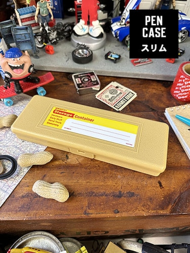 PENCO　ペンコ　ストレージコンテナ　ペンケース　（ベージュ）　筆箱　小物入れ　道具箱　机上収納　HIGHTIDE　ハイタイド|小物/文房具/マグネット|男の秘密基地作りに！ガレージング雑貨