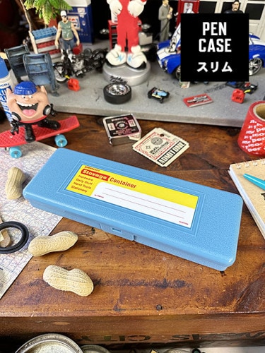 PENCO　ペンコ　ストレージコンテナ　ペンケース　（ライトブルー）　筆箱　小物入れ　道具箱　机上収納　HIGHTIDE　ハイタイド|小物/文房具/マグネット|男の秘密基地作りに！ガレージング雑貨