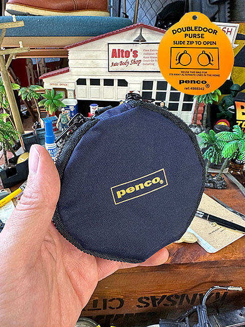 PENCO ペンコ 2つのポケットが便利！ ダブルドアパース コインケース