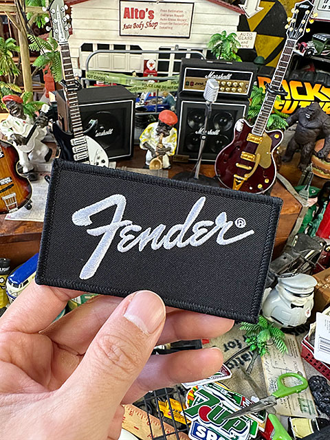 FENDER フェンダー ロゴ オフィシャルワッペンの通販・販売 | アメリカ