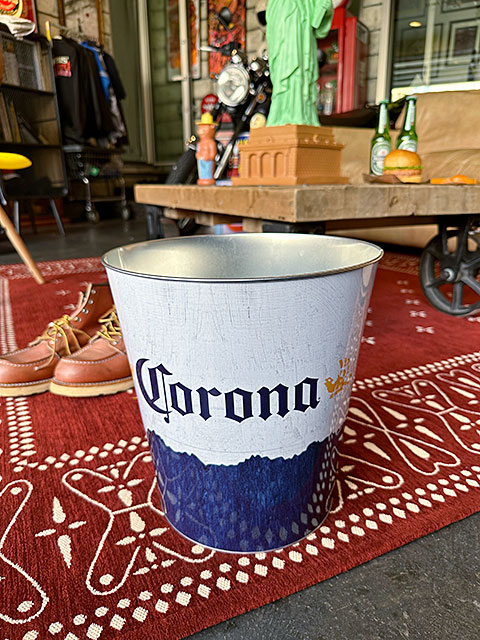 コロナビール トラッシュカン （ヴィンテージ） ゴミ箱の通販・販売