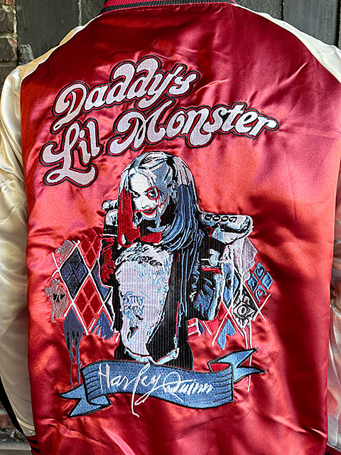 DCコミックス クレイジー ハーレイ・クイン スカジャン Lサイズのみの