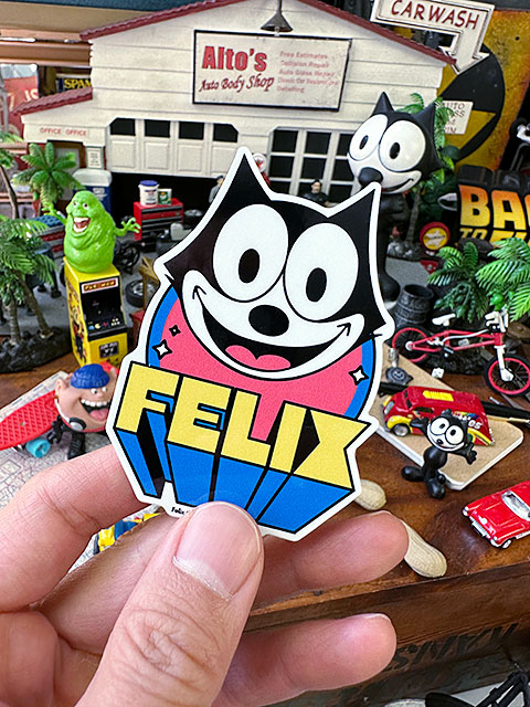 フィリックス ダイカットステッカー Lサイズ （タイトル/014）の通販