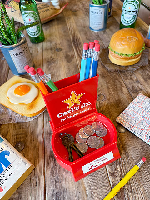 アメリカンヴィンテージ ペンスタンド＆トレイ （カールス