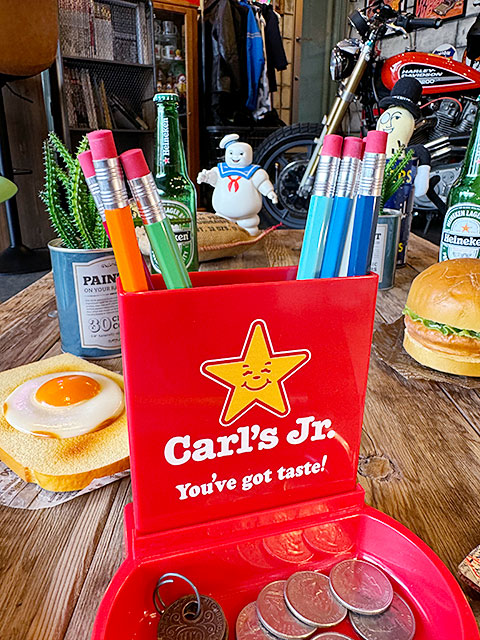 アメリカンヴィンテージ ペンスタンド＆トレイ （カールス