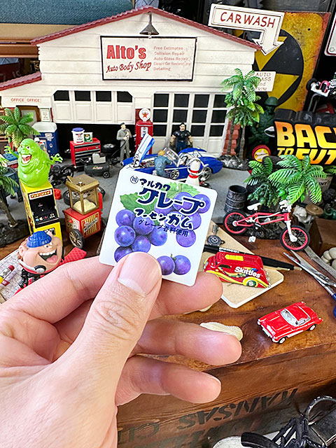 昭和レトロ 駄菓子 ステッカー マルカワ グレープフーセンガム （S