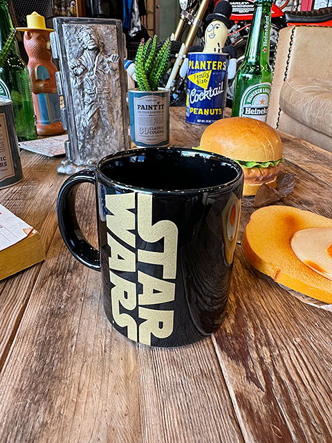 スターウォーズ 映画タイトルロゴ オフィシャル マグカップ 260mlの 