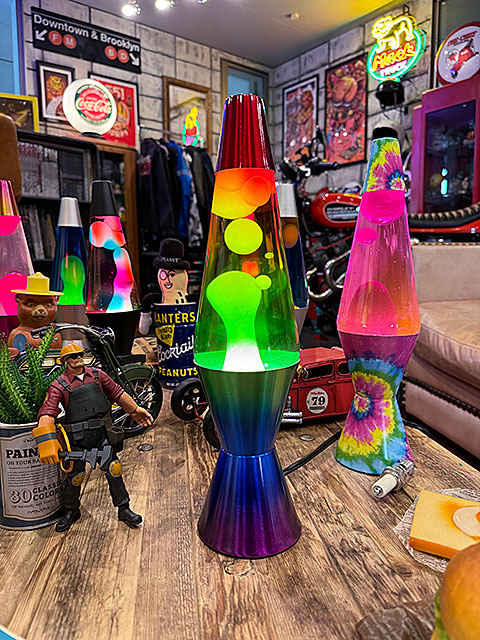 ラバライト ラバランプ 赤 LAVA LIGHT 1960's Vintage ROCKET LAVA LAMP、1960年代 ヴィンテージ風