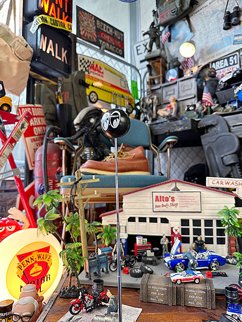 ムーンイクイップド アイボール アンテナボール （ブラック） アンテナ