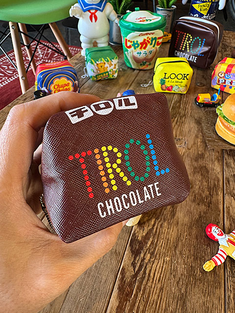 駄菓子屋シリーズ お菓子のミニポーチ （チロルチョコ） オフィシャル