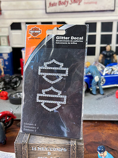 ハーレーダビッドソン オフィシャルステッカー グリッターデカール