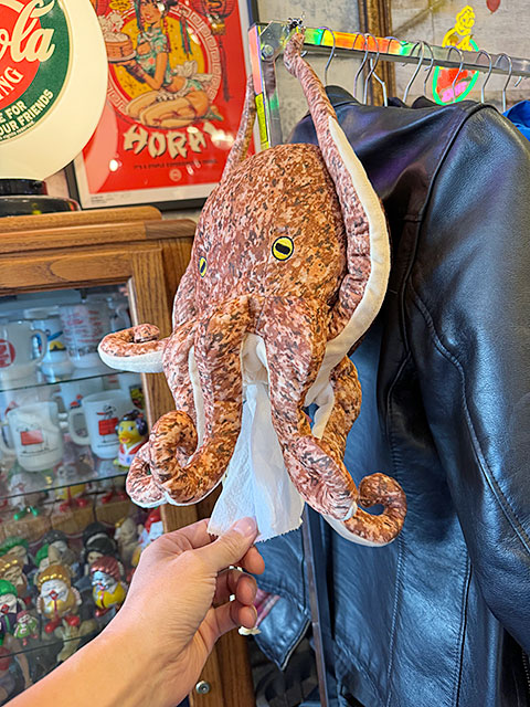 マダコ ロールティッシュホルダーの通販・販売 | アメリカ雑貨のテーマ