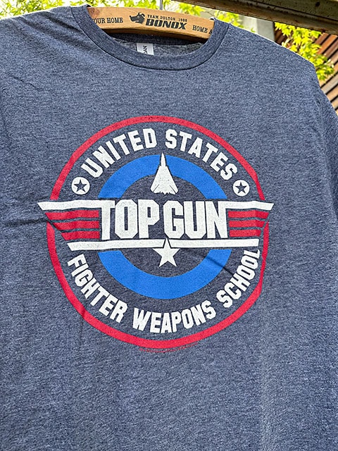 TOP GUN トップガン オフィシャルTシャツ WEAPONS SCHOOL トム