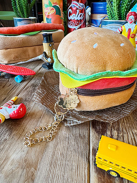 ポーチ　ハンバーガー ACCOMMODE ポーチ ハンバーガーポーチ レディース メンズ